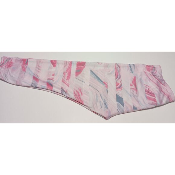 ZELOS: White/Pink/Grey Leggings, Size 2X - Picture 4 of 5